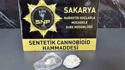 Sakarya’da emniyet ekiplerince 2 ilçede düzenlenen uyuşturucu operasyonunda gözaltına alınan