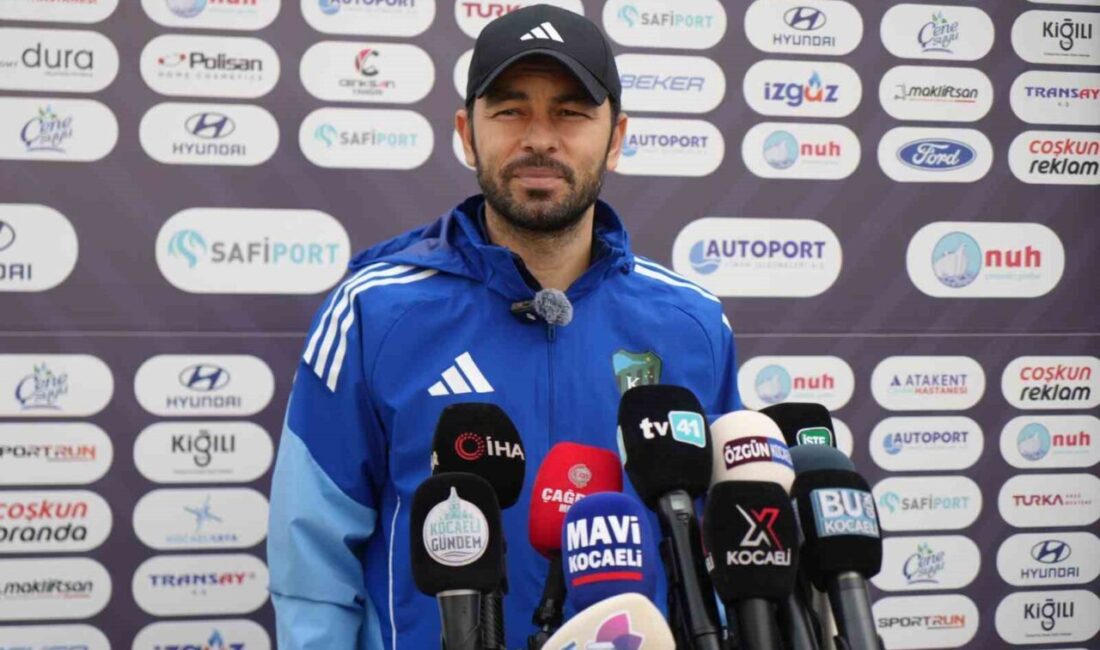 Kocaelispor Teknik Direktörü Selçuk İnan, Trendyol Süper Lig’in 25. haftasında