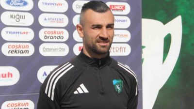 Kocaelispor’un tecrübeli futbolcusu Serdar Dursun, Konyaspor maçı öncesinde takımın moralinin