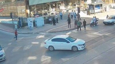 Kastamonu’da kavga sırasında silahla vurulan vatandaşa yerde yatarken tekme atan