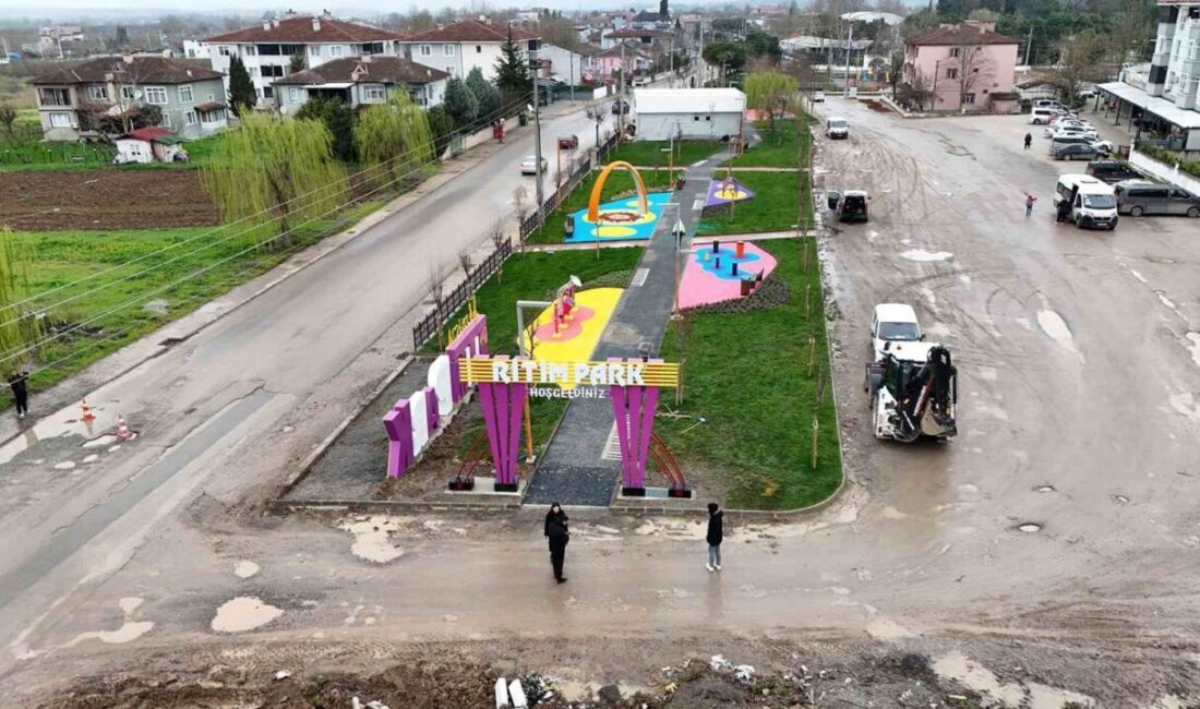 Sakarya Büyükşehir Belediyesi tarafından Söğütlü ilçe merkezinde 13 bin metrekarelik