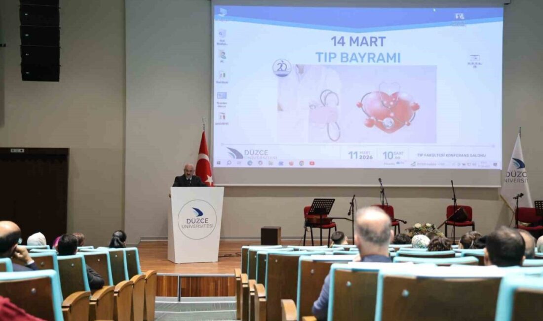 DÜZCE(İHA) – Düzce Üniversitesi Rektörü Prof. Dr. Nedim Sözbir, Tıp