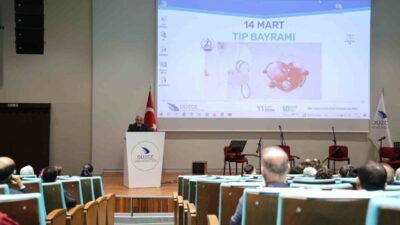 DÜZCE(İHA) – Düzce Üniversitesi Rektörü Prof. Dr. Nedim Sözbir, Tıp