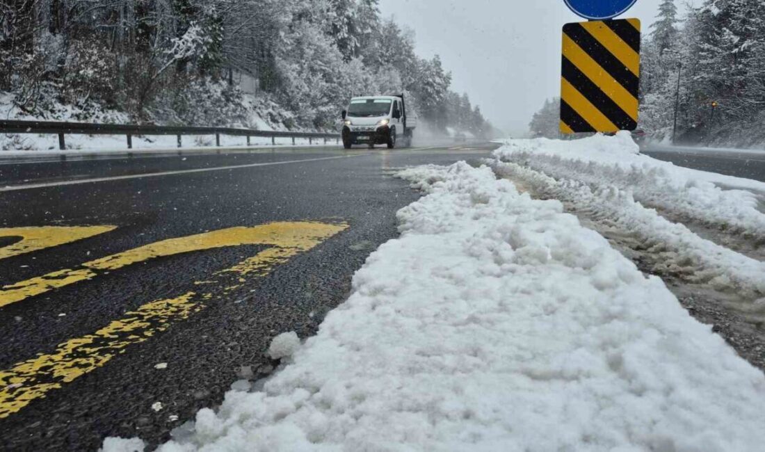 Türkiye’nin en önemli karayolu geçişi olan Bolu Dağı’nda Ramazan Bayramı