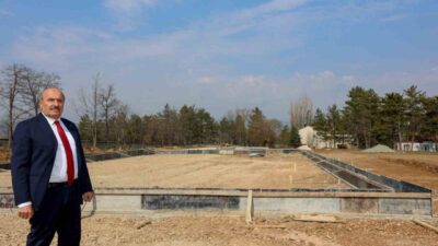 Taşköprü Belediyesi tarafından kurulacak olan Atlı Turizm Merkezi’nde inşaat çalımaları