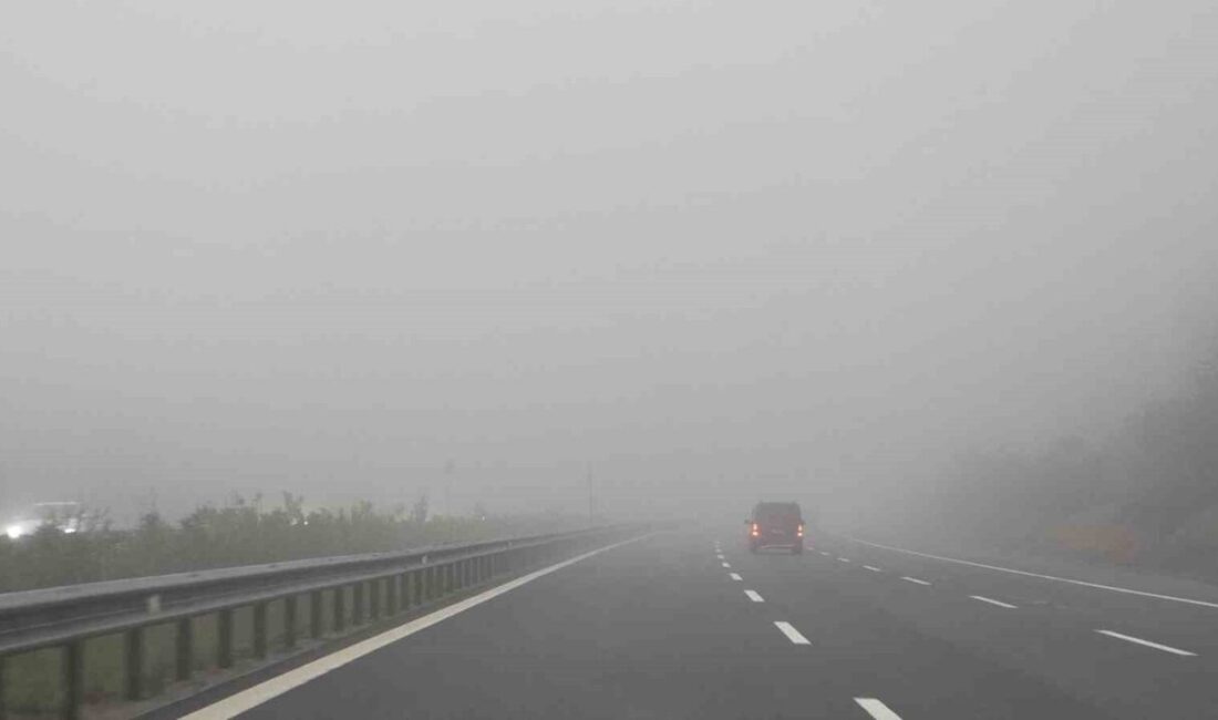 DÜZCE (İHA) – TEM Otoyolu Düzce geçişi Gümüşova rampaları mevkisinde