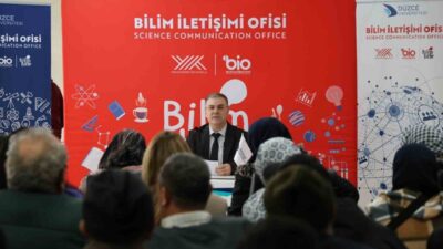 Düzce Üniversitesi Bilim İletişimi Ofisi ile Toplumsal Katkı Koordinatörlüğü iş
