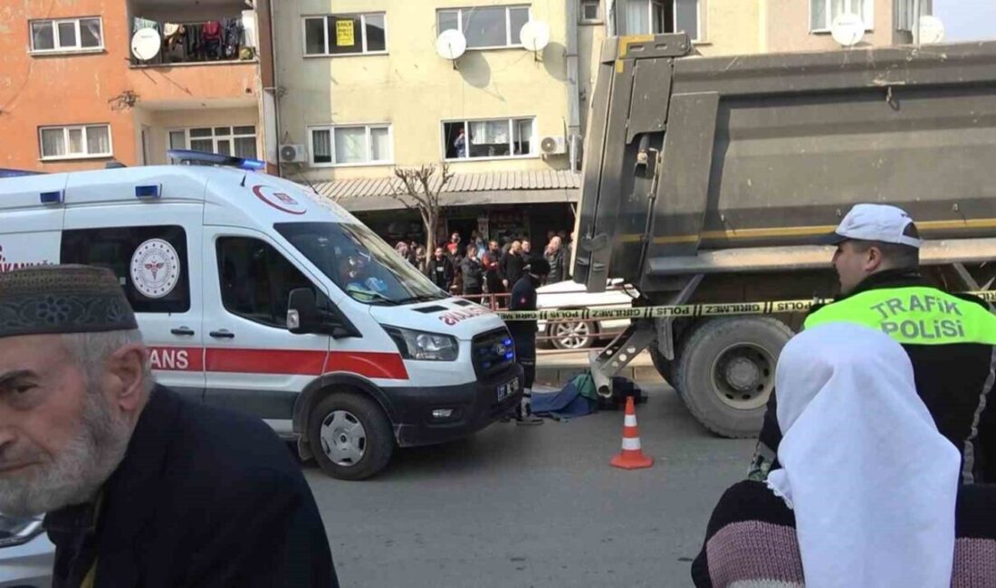 Yalova’da yolun karşısına geçmeye çalışan 75 yaşındaki Hasan Ünal hafriyat