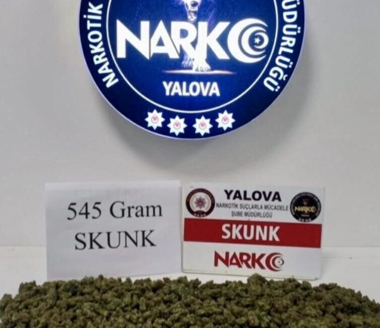 Yalova’da polis ekiplerince düzenlenen uyuşturucu operasyonlarında gözaltına alınan 6 şüpheliden