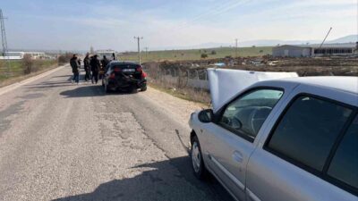 Bilecik’in Bozüyük ilçesi Dodurga beldesinde, yol üzerindeki kalas parçası sebebi