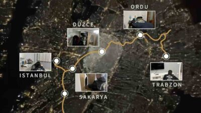 Sakarya merkezli 13 ilde düzenlenen yasa dışı bahis operasyonunda polis