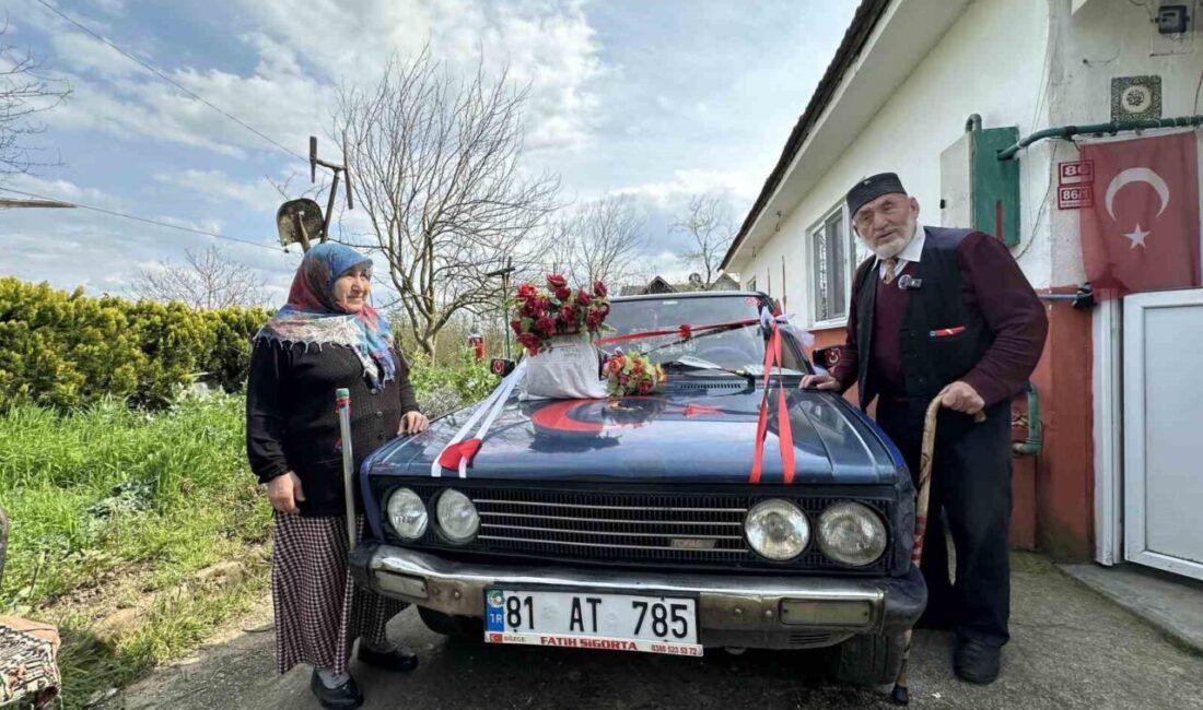 Düzce’de yaşayan 86 yaşındaki adam, 55 yıllık hayat arkadaşı için