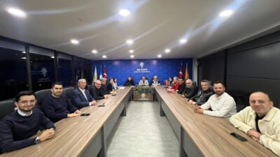 AK Parti Bilecik İl Başkanı Serkan Yıldırım başkanlığında Haftalık İl