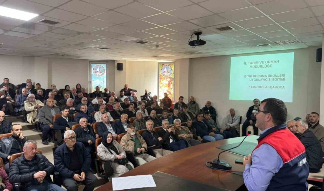 Düzce İl Tarım ve Orman Müdürlüğü koordinesinde bitkisel üretim yapan