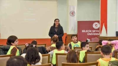 Bilecik Şeyh Edebali Üniversitesi Anaokulu’nda eğitim gören anaokulu öğrencileri için