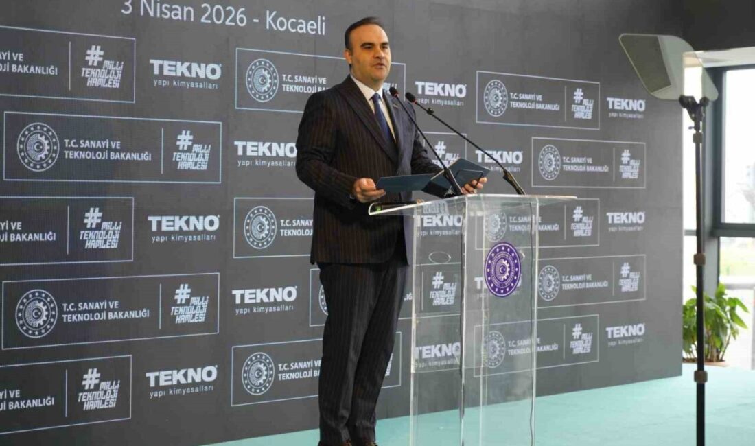 Sanayi ve Teknoloji Bakanı Mehmet Fatih Kacır, kimya sektöründe son