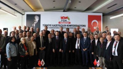 Kocaeli’de gerçekleştirilen Türkiye Gazeteciler Konfederasyonu’nun 30. Başkanlar Kurulu Toplantısı’nda, yerel