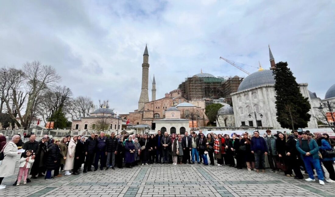 Bayırköy Belediyesi tarafından düzenlenen İstanbul Tarihi Yarımada gezisi sona erdi.
