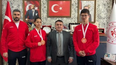 Bilecik Gençlik ve Spor İl Müdürlüğüne bağlı sporcular kick boksta