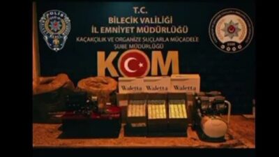 Bilecik’te yapılan operasyonda 156 bin adet makaron ele geçirildi. Alınan