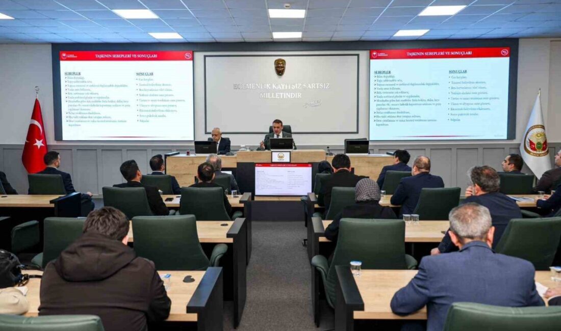 Bilecik’te Vali Faik Oktay Sözer başkanlığında ‘2026 Yılı Taşkın Koordinasyon