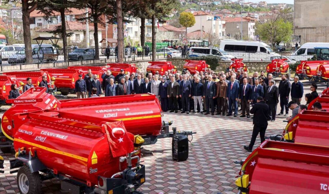 Bilecik’te yangınlara karşı mücadele kapasitesinin artırılması amacıyla 31 adet yangın