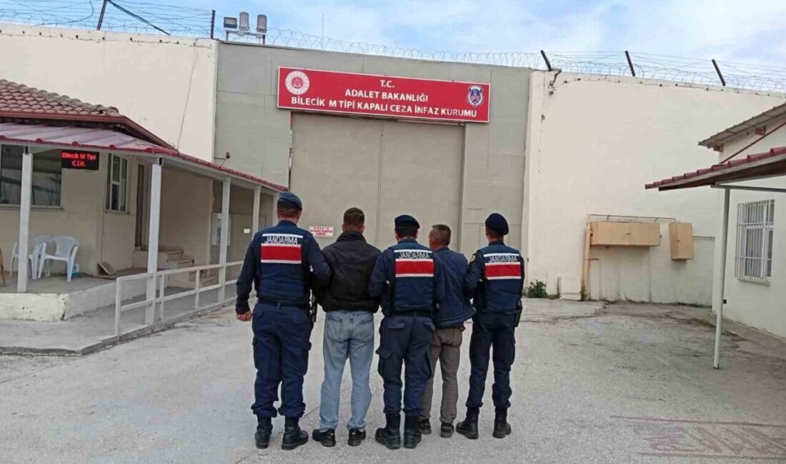 Bilecik’te hırsızlık suçundan aranan ve 4 yıl 2 ay hapis