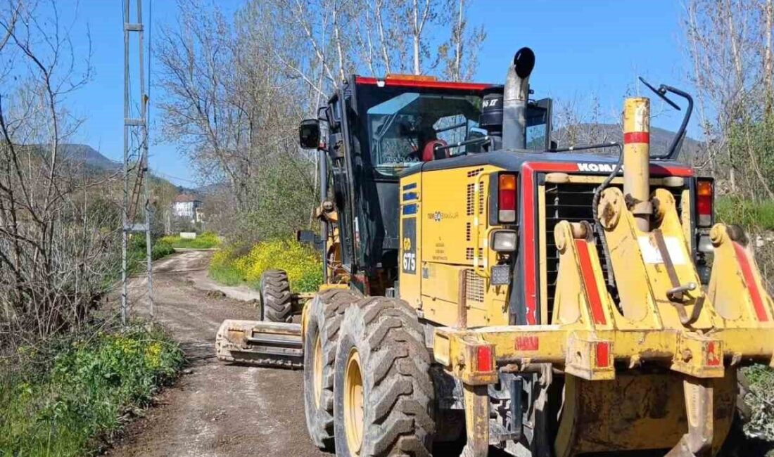 Bayırköy Belediyesi tarafından arazi yollarında greyderle düzenleme çalışması yapıldı. Bayırköy