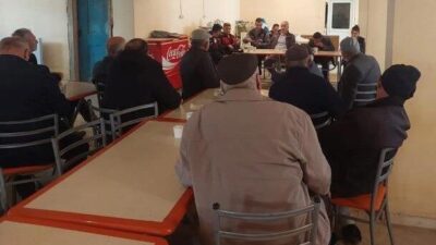 Bilecik’in Yenipazar ilçesine bağlı Belkese köyünde çiftçilere yönelik bilgilendirme eğitimi