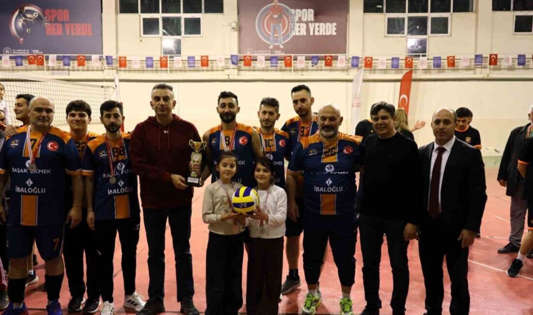 Bilecik’in Söğüt ilçesinde Kurumlar Arası Bahar Voleybol Turnuvası nefes kesen
