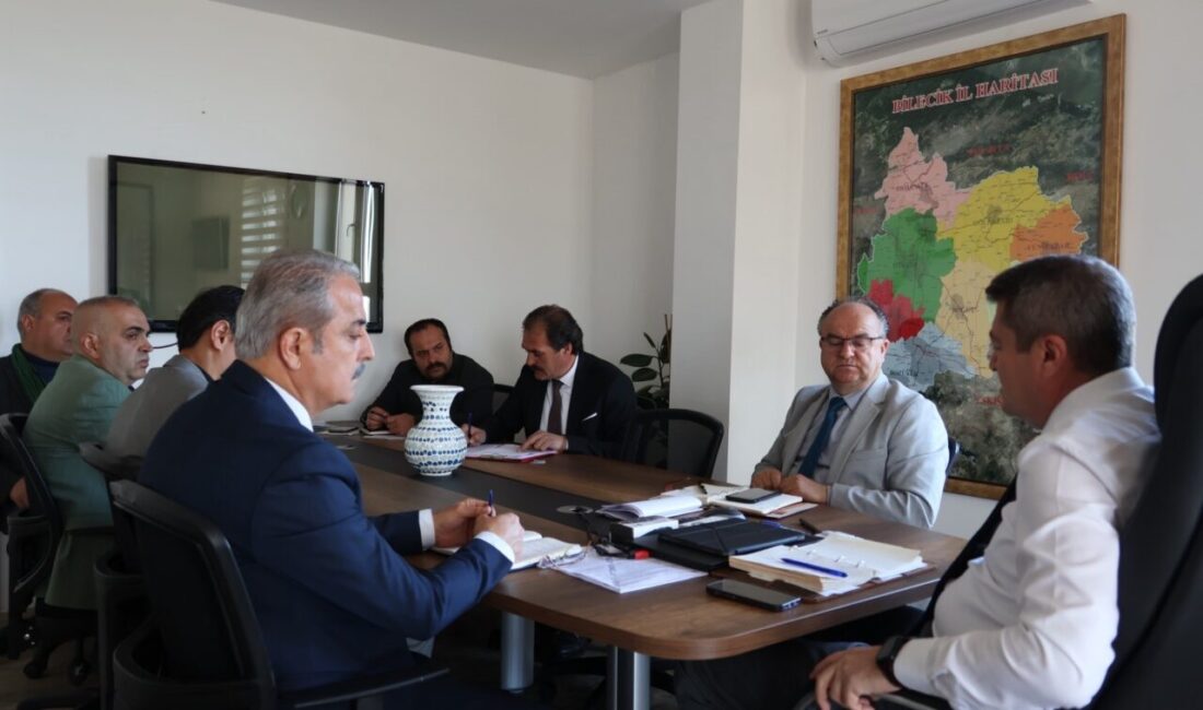 Bilecik İl Millî Eğitim Müdürü Serdal Şimşek başkanlığında ‘Okul Güvenliği’