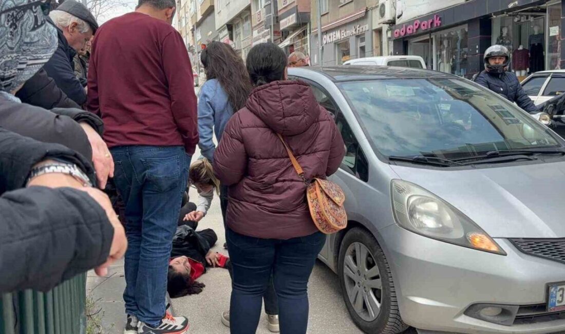 Bilecik’te yolun karşısına geçmeye çalışan bir şahıs, otomobilin çarpması sonucu