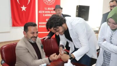 Bilecik’te tıp fakültesi öğrencileri huzurevine sağlık desteği sağladı. Bilecik Aile
