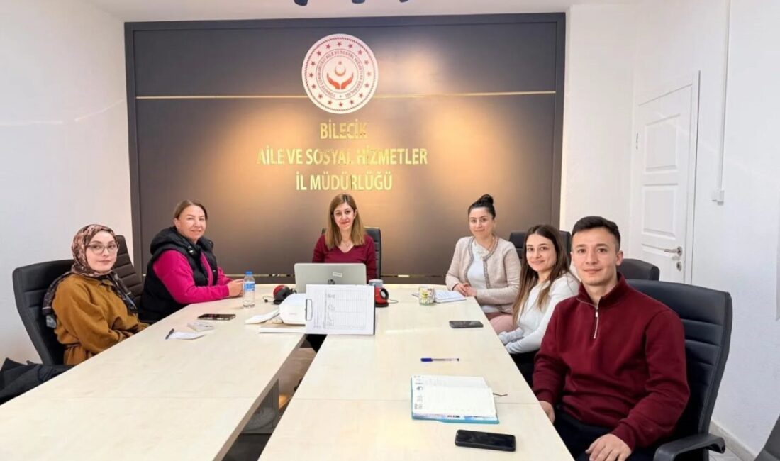 Bilecik’te Aile ve Sosyal Hizmetler İl Müdürlüğünde yeni başlayan personele