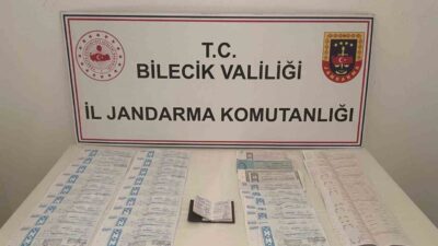 Bilecik’te jandarma ekiplerince düzenlenen tefecilik operasyonunda yaklaşık 4 milyon TL