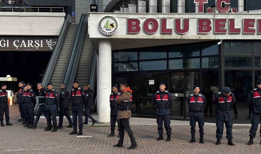 Bolu Belediyesi’ne yönelik yürütülen ‘icbar suretiyle irtikap’ soruşturması kapsamında sabah