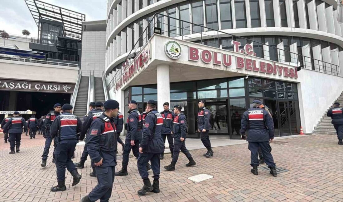 Bolu Belediyesi’ne yönelik yürütülen ‘icbar suretiyle irtikap’ soruşturması kapsamında belediye