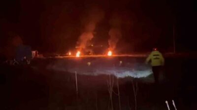 Bolu’nun Seben ve Mudurnu ilçelerinde çiftçiler, meyve ağaçlarını zirai don