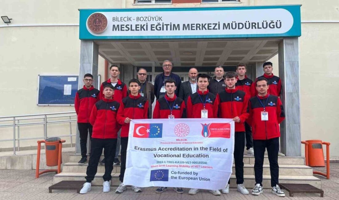 Bilecik’in Bozüyük ilçesi Mesleki Eğitim Merkezi’den Erasmus+ kapsamında ikinci öğrenci