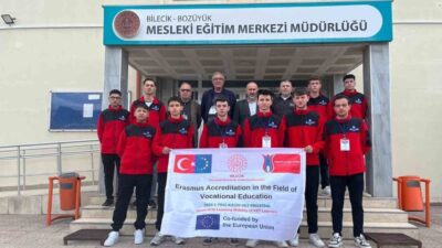 Bilecik’in Bozüyük ilçesi Mesleki Eğitim Merkezi’den Erasmus+ kapsamında ikinci öğrenci