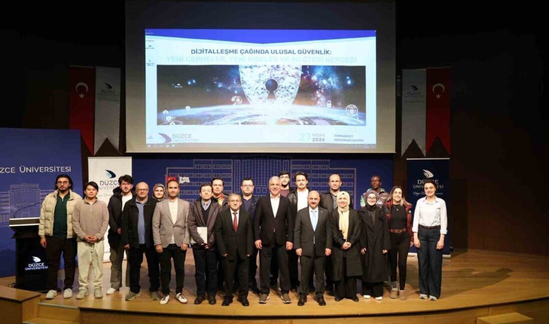 Düzce Üniversitesi tarafından düzenlenen “Dijitalleşme Çağında Ulusal Güvenlik: Yeni Cepheler,