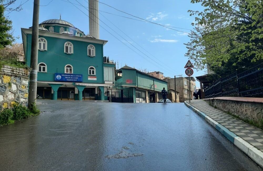 Dilovası’nda belediye ekipleri tarafından halk sağlığını korumak ve çevre estetiğini