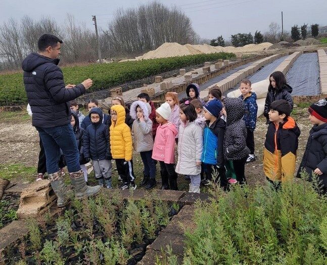 Düzce Bahçeşehir Koleji anaokulu öğrencileri, Düzce Orman İşletme Müdürlüğü Pınar