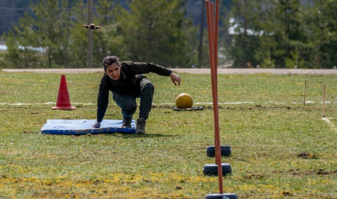 Türkiye Ormancılık Yarışlarına (TOY) katılacak ekipler üçüncü gün Fiziki Dayanıklılık