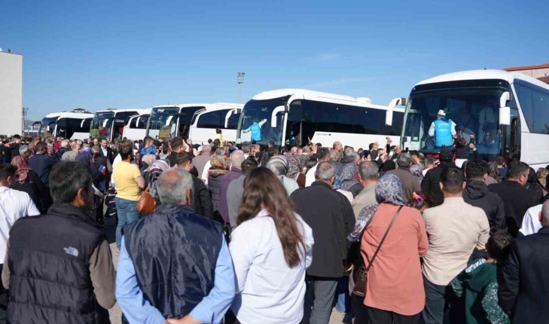 DÜZCE (İHA) – Düzce’de kutsal topraklara gidecek 191 kişilik kafile