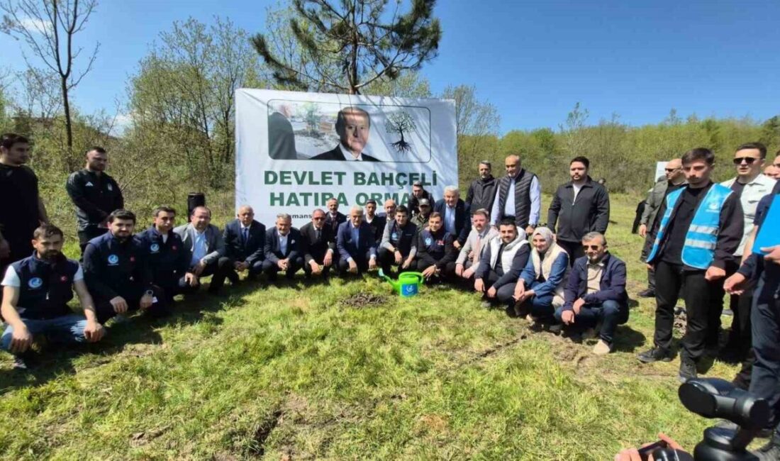 Düzce’de Ülkü Ocakları İl Başkanlığı tarafından MHP Genel Başkanı Devlet