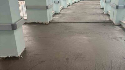 Düzce Atatürk Devlet Hastanesi zemin kat klinikler bölümünde başlatılan yenileme