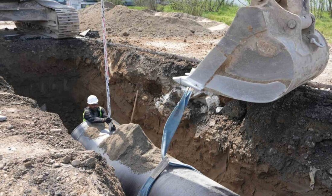 Düzce’de içme suyu şebekesinin yenilenmesi amacıyla Beyköy yolu ve Şıralık