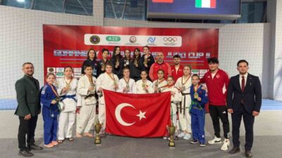Azerbaycan’ın Goranboy kentinde düzenlenen Uluslararası Judo Goranboy Cup’ta Düzceli sporcular