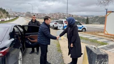 Bilecik İl Emniyet Müdürü Erdem Çağlar, kentte yürütülen denetimleri yerinde
